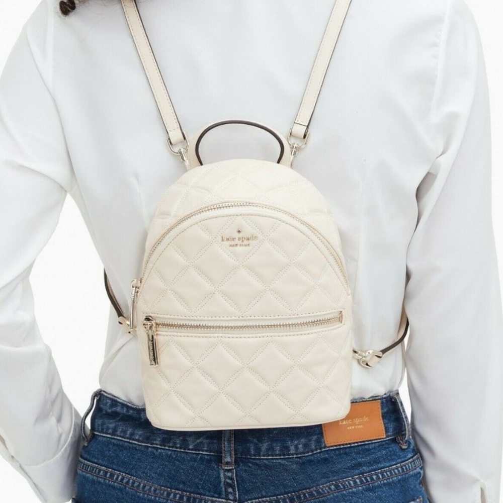 NWT Kate Spade Natalia Quilted Convertible Mini Backpack